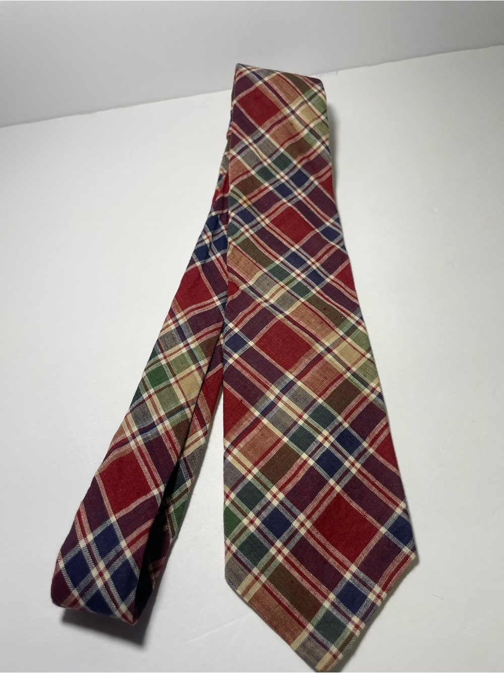 Rooster - Ruffler Collection Plaid Necktie